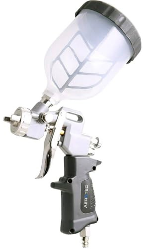 Aerotec Lackierpistole TECH ST 1,5 mm Düse mit PP Fließbecher