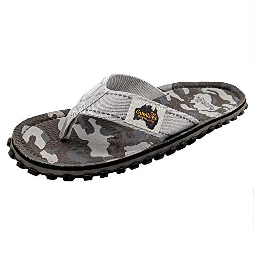 Gumbies , Herren Dusch- & Badeschuhe, Gr.-38 EU,Grey Camouflage