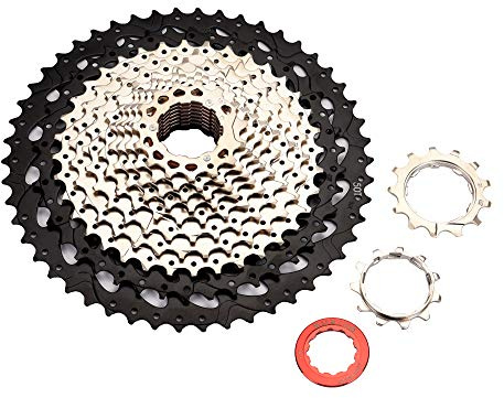 BESNIN 11 Speed/12 Speed Cassette 11-50T 11-52T Bike Freewheel Replacement for Road Bicycle, MTB, BMX (11-50T, 11S)
