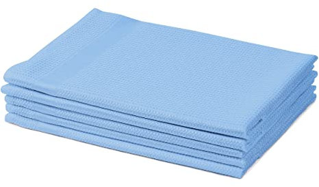 Amago - Paños Limpiacristales (Paquete de 5), 45 x 65 cm - Azul