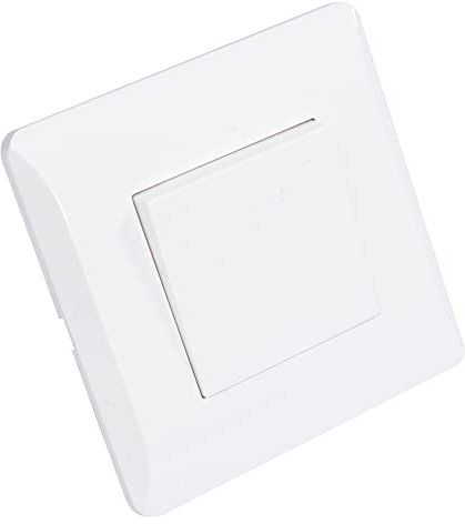 GEFOM 208470 Interruptor VA y Exterior empotrable, Blanco