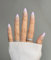 Sethexy Short Almond False Nails Collection French Glossy Press on Nail Aesthetic Fake Nails 24Pcs Acrylic Stick on Nails for Women and Girls
