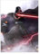 Displate Offiziell Star Wars MetallPoster Magnetische Befestigung Inklusive Lizenziert Bilder Hochwertiges PosterAction Poses - Darth Vader Poster Gr��e - 67.5 cm x 48 cm