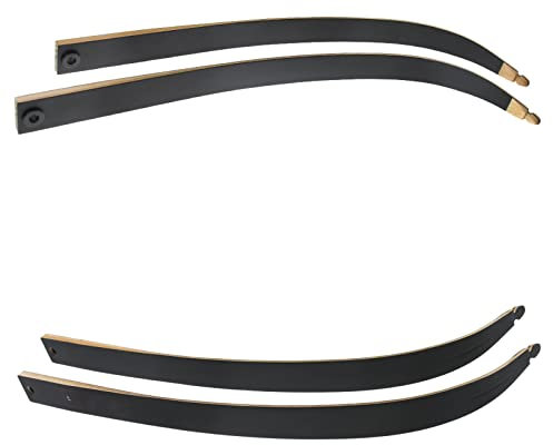 Wurfarme Drake Essential - Black - 16-38 lbs für Einsteiger Recurvebogen (64 Zoll, 38 lbs)