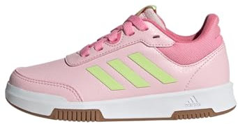 adidas Mixte Enfant Tensaur Sport Training Lace Shoes, Clear Pink/Pulse Lime/Bliss Pink, 38 2/3 EU