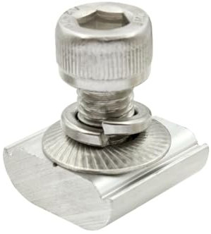 STI Vite Testa a Martello Bullone M8x30 Inox per fotovoltaico compatibile EOLO 1