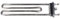 easyPART Kompatibel/Ersatz für BOSCH 12045481 Heizung Kawai 23051809 für Waschmaschine