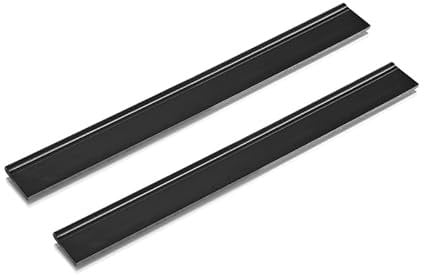 INF Pack de 2 escobilla de Goma para limpiacristales inalámbrico Kärcher WV 2 de 25 cm, Que Limpia diversas Superficies Lisas como Puertas de Ducha, Paredes de baño, Espejos y Ventanas