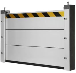 Flood barrier, Aluminium flood barriers with waterproof adhesive strip, Flood barriers for doors, Flood protection, for Doors, porches, garages, basements, Exterior Entrance thresholds (110 * 60cm)