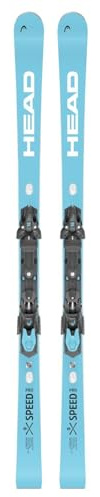 HEAD Rebels E-Speed Pro SW Ski WC + Bindung FF St 16 Herren – Herren – Größe 180 – Blau