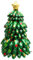 Vaguelly Árbol de Navidad Inflable Decoración de Jardín Adorno de Fiesta Navideña de Decoración para Hogar y Oficina Atmosfera Festiva