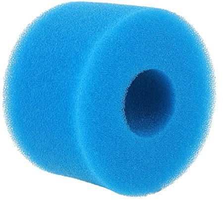 Garneck Filter Sponge Ersatzteil für Poolpumpe Langlebiger Filterschwamm Kompatibel mit Intex gegen Verschmutzungen Einfach zu Reinigen und Austauschbar Blau
