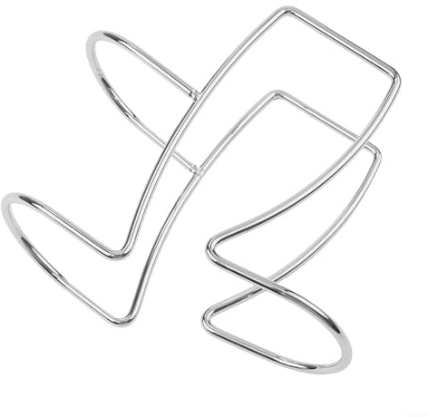 HanOaki Washing Machine Drain Hose Holder Stainless Steel Adjustable Sink Hook Clamp Compatible with Dishwashers and Bathtubs for Secure Drainage Control 1pcs Silver