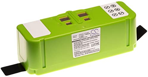 vhbw batteria compatibile con iRobot Roomba 896, 960, 965, 980, 985 aspirapolvere home cleaner (4000mAh, 14,4V)