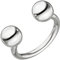 Jobo Damen-Ring offen mit Kugeln aus 925 Sterling Silber Größe 60