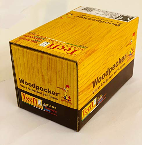 Cf Vite Testa Piana Svasata impronta Croce bronzata per legno - 4 Ø, 35 mm, da 500 pz