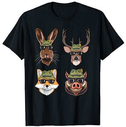 Jäger Jagd Wald Geschenk T-Shirt