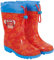 PERLETTI Stivaletti Impermeabili Bimbo Disney Pixar Cars - Stivali Pioggia Saetta McQueen con Dettagli Rossi - Scarponcini in PVC con Suola Antiscivolo Chiusura a Coulisse (Rosso, 30/31 EU)