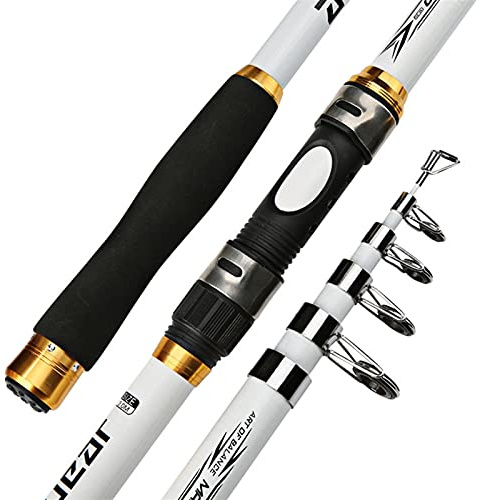 Catch Artifact 2.1m -3.6m Karpfen Angelrute Feeder Hard FRP Kohlefaser Teleskop Angelrute Angelstange (Size : 300cm)