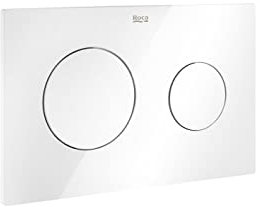 ROCA A890189000 PL10 ONE DUAL Pulsador Blanco Posterior a 2021