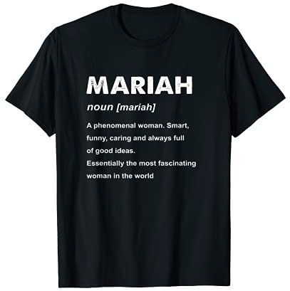 Mariah Name Shirts & Gifts