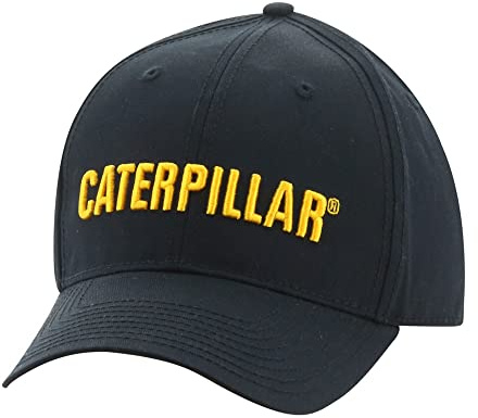 Caterpillar Bold Print Cap, Schwarz , 58