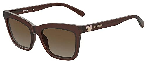 Love Moschino Unisex mol057/s Sonnenbrille, braun, 54
