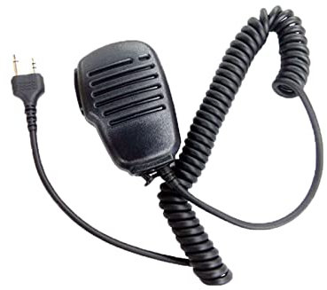 DCALU Altoparlante a spalla MIC PTT Fit For MIDLAND Walkie Talkie Microfono G6/G7/G8/G9 GXT550 GXT650 LXT80 Walkie Talkie Mic
