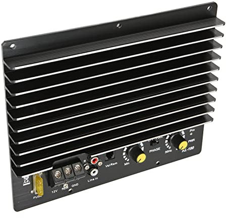 Carte D'amplificateur de Puissance de Voiture, 1000W Car High Power Amplifier Board Board Puissant Subwoofer Board 12V, pour Haut-Parleur de Voiture