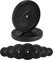 G5 HT SPORT Unisex – Erwachsene, Bohrung Einzelscheibe aus gummiertem Gusseisen, Lochdurchmesser 50 mm, 1 kg, 1 x 1 kg, Disco IN GHISA GOMMATA Ø FORO