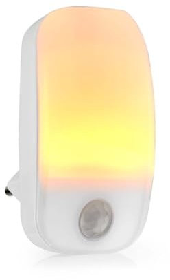 Nedis Plug-in LED Night Light, Motion Sensor, 0.55 W, 11 lm, Warm White
