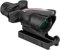 KinZon Acog 4X32 Zielfernrohr, mit faseroptischem Chevron .223 ballistischem Absehen mit doppelter Beleuchtung