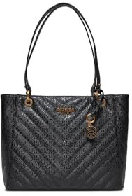 GUESS Jania Noel Tote Black