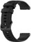 OcioDual Bracelet Montre Connectée, Bracelet Montre 18mm en Silicone, à Dégagement Rapide, Bracelets de Montres pour Femme, Bracelets de Montres pour Homme, Modèles Universels, Noir
