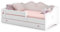 Kinderbett KOBI Emma | Weißes Bett für ein Kinderzimmer | 140 x 70 cm | Kinderbett mit Schublade | ins Mädchenzimmer |