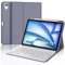 WINCHKING Tastatur für iPad Air 11 2025 M3/2024 M2, Schutzhülle mit Stifthalter, Hülle mit Bluetooth Magnetisch QWERTZ Tastatur für iPad Air 7./6. Generation 11 Zoll M3/M2, Viola lavanda
