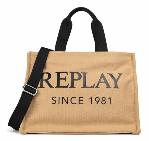 REPLAY Damen FW3758 Shopper, 0104 Safari
