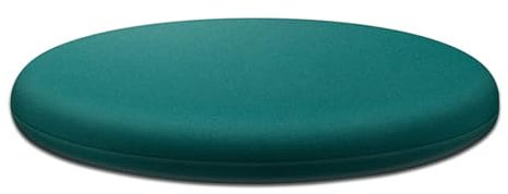 Generisch Memory-Schaum Sitzkissen Rund - 35cm/40cm, Stuhlkissen, Weiches Kissen für Stühle (Dunkelgrün, 35cm)