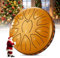 Zungentrommel, Sunowl 6 Zoll 11 Tones Steel Tongue Drum Satz, Stahlzungentrommel für Anfänger Kinder Erwachsene, Handpan Steel Drum mit Trommeltasche für Meditation, Klangheilung (Gold)