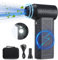 LYtech Druckluftspray Elektrische Staubgebläse mit Taschenlampe 100000 U/min Wiederaufladbar Staubgebläse 5000mAh Compressed Air Duster 4-Gang Hochgeschwindigkeits Mini Gebläse für Laptop Auto Sofa