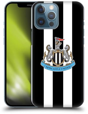 Head Case Designs Officially Licensed Newcastle United Football Club Stripes Crest Hard Back Case Compatible With Apple iPhone 13 Pro Max