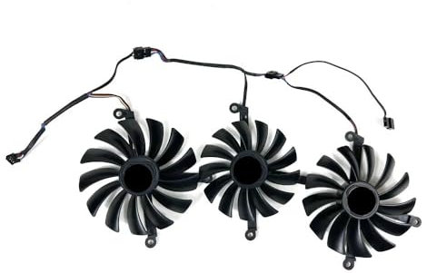 BDAKQJV Scheda Grafica Ventola di Raffreddamento 95MM CF1015U12D 87MM CF9015U12D for 319 AMD RX6800 6900XT 6800XT GPU Scheda Video Ventola