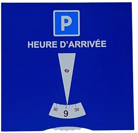 Générique UniKlub Lot de 1 Disque stationnement Zone Bleue - Parking