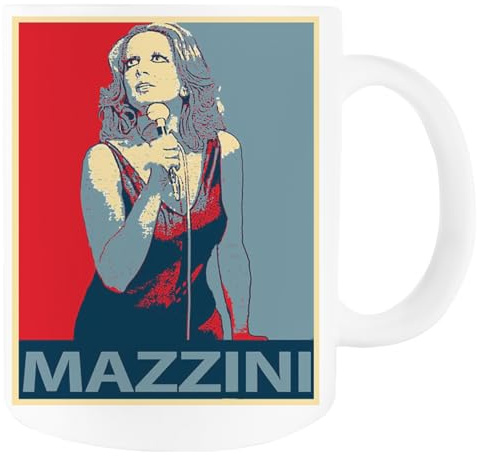 RENDYTE Mina Mazzini Weißer Keramikbecher Mit Henkel