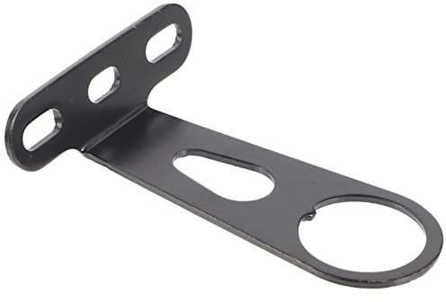 VICASKY Fahrrad Frontlichthalterung Aus Stahl Leichte Fahrradlicht Befestigung Langlebig Kompatibel Für Fahrrad Und E-Bike Praktischer Lampenhalter Für Sicheres Fahren