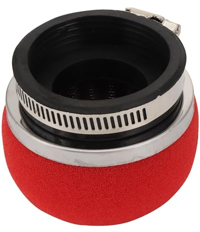 WOOSTAR 54mm Filtro Aria Sostituzione per 2 Tempi Motore Bike Moto Scooter Rosso