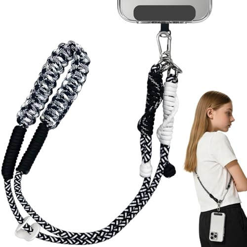 CAIXIANGYU Cordon Telephone Portable, RéGlable, Convient à La Plupart Des Coques De TéLéPhone. IdéAle Pour Le Sport, Les Voyages Et La Vie Quotidienne