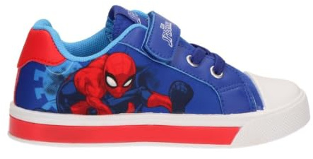 CERDÁ Life's Little Moments Unisex Kinder Zapatillas Con Luces Spiderman Loneta Infantil – Zapatillas Con Luces Suela PVC para Niño Y Niña, Ligeras Y CómodasSneaker