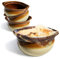 Furmaware Lot de 4 bols à soupe à l'oignon français, bols à soupe à l'oignon français, passent au four, 340,2 g – 10,2 x 6,3 cm