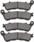 Road Passion Pastiglie Freno Disco Anteriore set per Honda SH 125 150 300 i /NT700 V Deauville 2006-2015 / NSA700 A9 DN-01 2009-2012